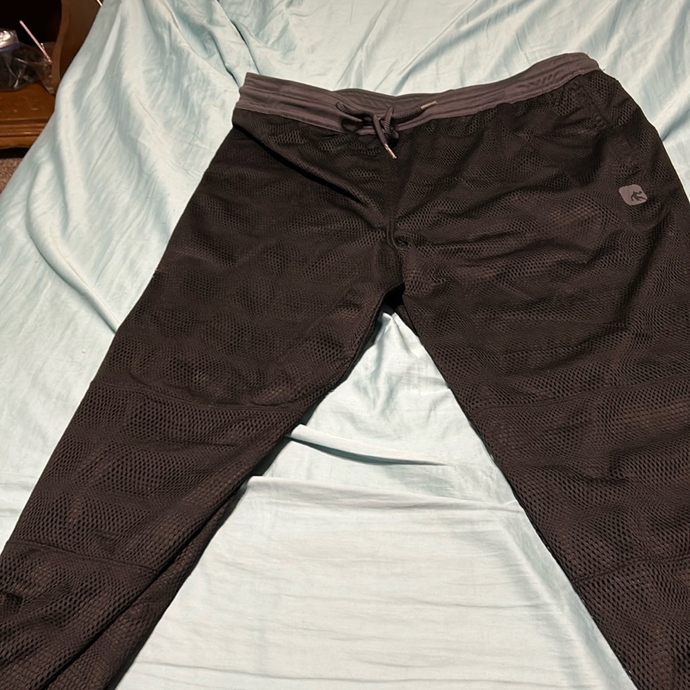 AND1 Black Mesh Men's Pants